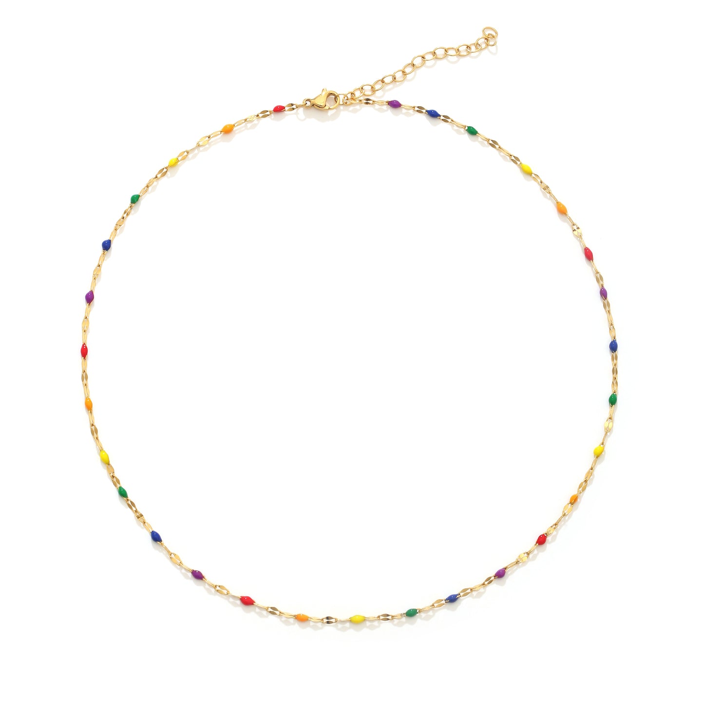 Rainbow Pride Choker