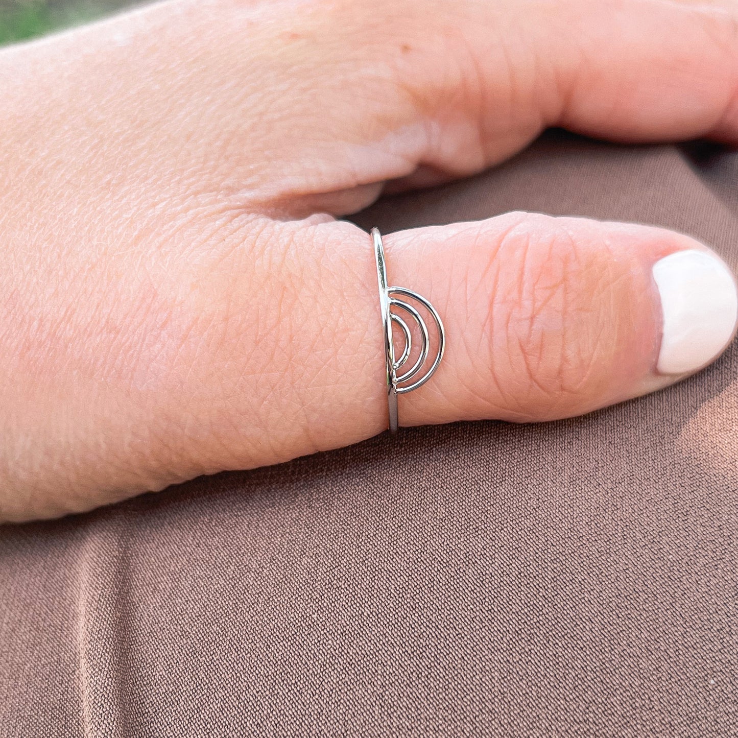 Dainty Rainbow Ring